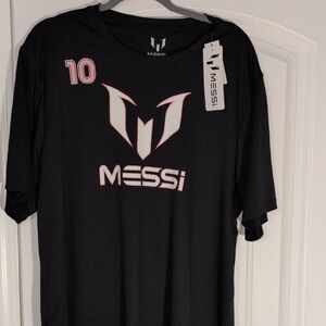 Messi Black Short Sleeve Tee